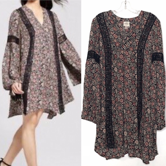 Knox Rose Dresses & Skirts - Knox Rose floral boho dress size M